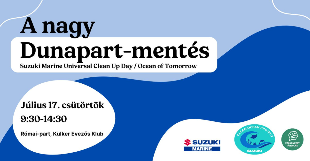 dunaparti szemétszedés