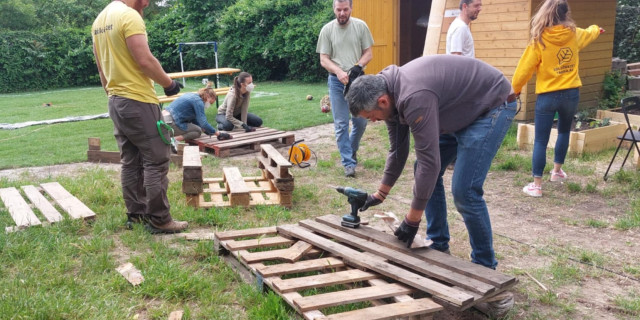 karitatív csapatépítés